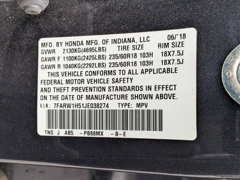 Used 2018 Honda CR-V EX image 24