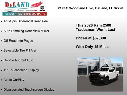 New 2026 RAM 2500 Tradesman image 29