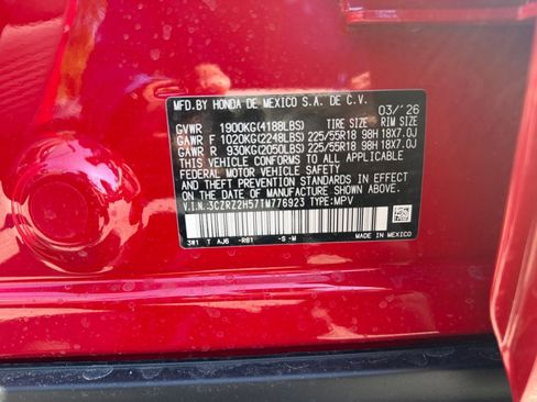 New 2026 Honda HR-V Sport image 35