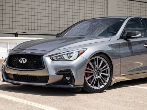 Used 2021 INFINITI Q50 Red Sport 400 w/ Proactive Package RWD image 37