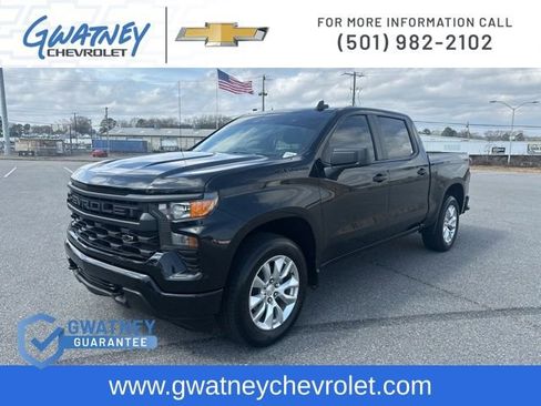 Used 2024 Chevrolet Silverado 1500 Custom w/ LPO, Dark Essentials Package image 1