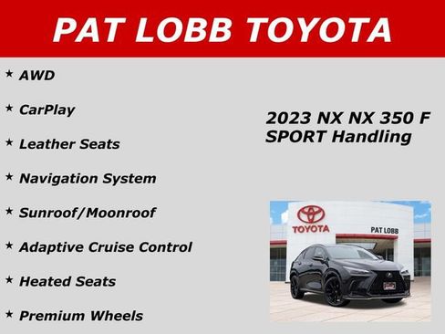 Used 2023 Lexus NX 350 F Sport AWD/4WD image 40