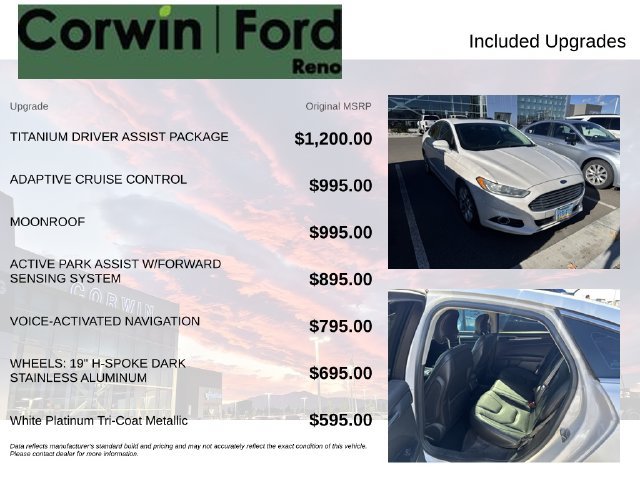 Used 2014 Ford Fusion Titanium AWD/4WD image 8
