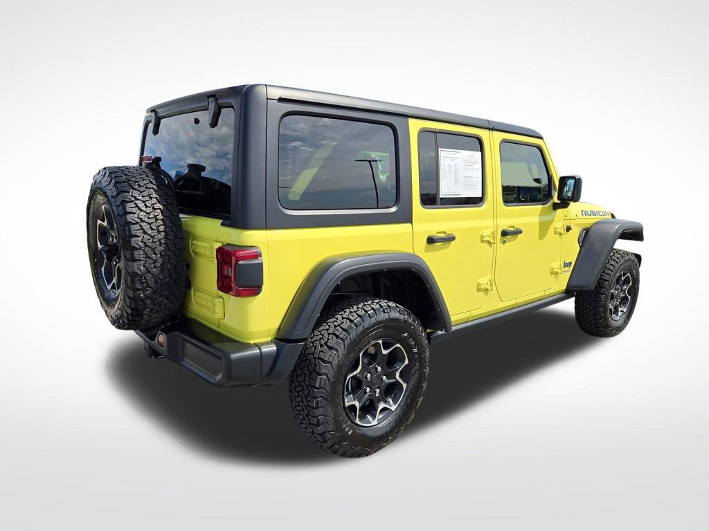 Used 2022 Jeep Wrangler Unlimited Rubicon 4xe AWD/4WD image 3