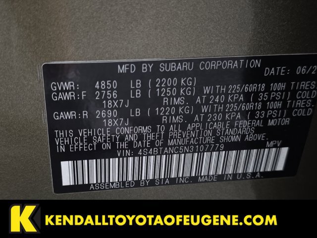 Used 2022 Subaru Outback Limited AWD/4WD image 10