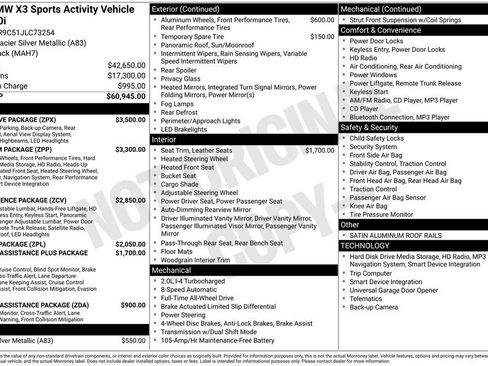 Used 2018 BMW X3 xDrive30i image 5