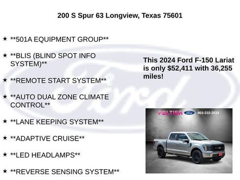 Certified 2024 Ford F150 Lariat image 15