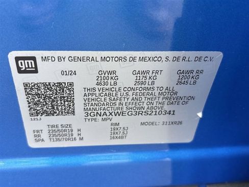 Certified 2024 Chevrolet Equinox RS w/ RS Leather Package AWD/4WD image 33