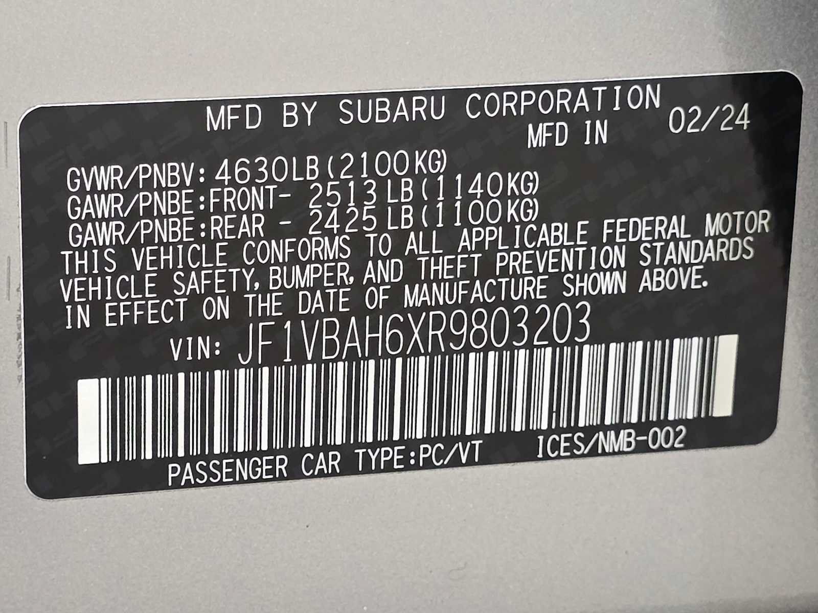 Used 2024 Subaru WRX Premium AWD/4WD image 30