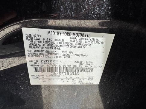 Used 2014 Lincoln MKT AWD w/ Equipment Group 201A image 55