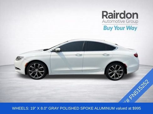 Used 2015 Chrysler 200 C w/ Navigation & Sound Group I FWD image 4