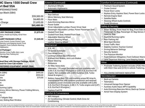 Used 2021 GMC Sierra 1500 Denali w/ Technology Package image 27