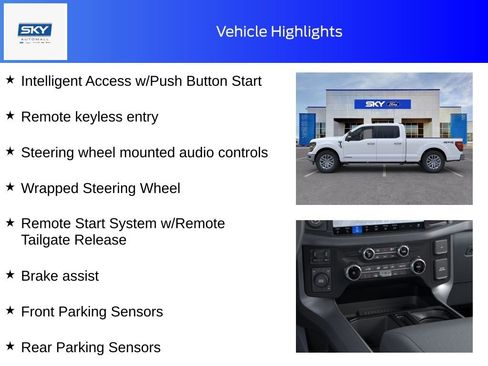 New 2025 Ford F150 XLT w/ Equipment Group 302A MID image 20