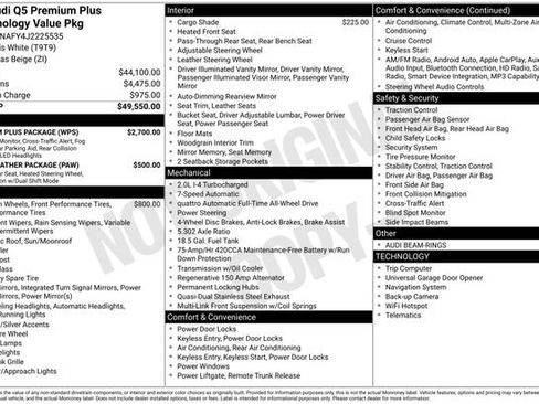 Used 2018 Audi Q5 2.0T Premium Plus w/ Premium Plus Package image 41