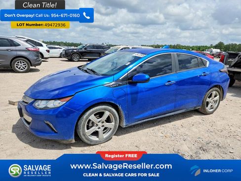 Used 2018 Chevrolet Volt LT w/ Comfort Package FWD image 1