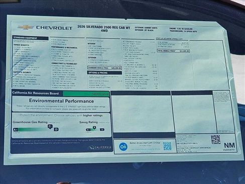 New 2026 Chevrolet Silverado 2500 W/T w/ LPO, Dark Essentials Package image 15