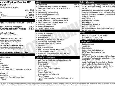 Used 2022 Chevrolet Equinox Premier AWD/4WD image 2