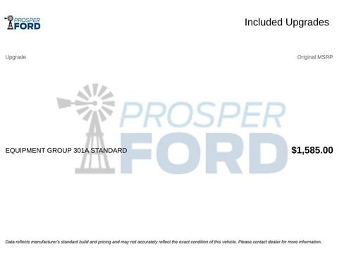Used 2025 Ford F150 XLT w/ Equipment Group 301A Standard RWD image 3