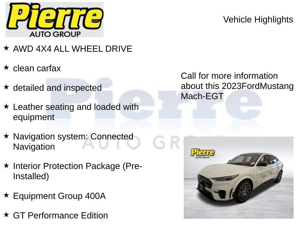 Certified 2023 Ford Mustang Mach-E GT w/ GT Performance Edition AWD/4WD image 7