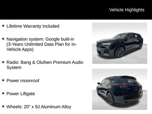 New 2026 Acura MDX A-Spec AWD/4WD image 5