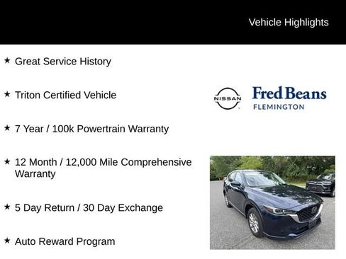 Used 2024 MAZDA CX-5 AWD 2.5 S w/ Select Package image 5