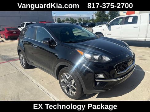 Used 2021 Kia Sportage EX w/ EX Technology Package AWD/4WD image 2