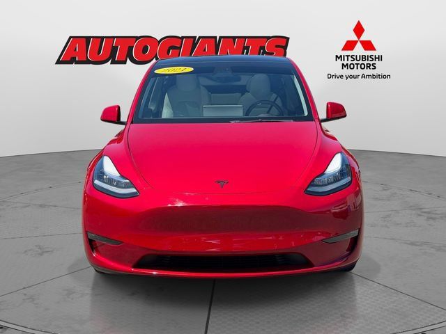 Used 2021 Tesla Model Y Long Range AWD/4WD image 2