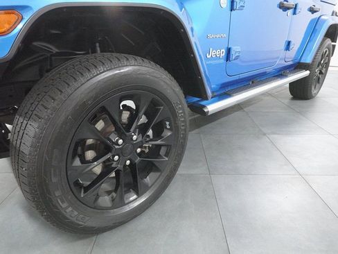 Used 2021 Jeep Wrangler Unlimited Sahara 4xe w/ Cold Weather Group image 29