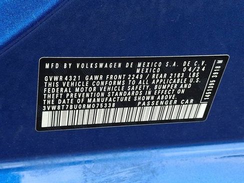 Certified 2024 Volkswagen Jetta GLI 40th Anniversary Edition image 27