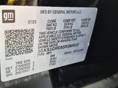 Used 2025 GMC Yukon XL Elevation RWD image 34