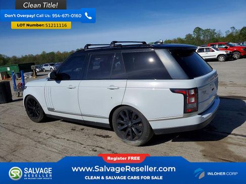 Used 2017 Land Rover Range Rover HSE AWD/4WD image 3