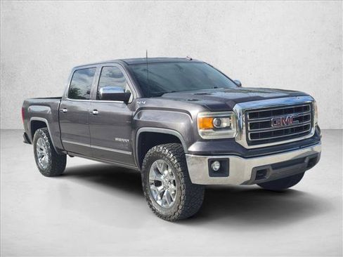 Used 2014 GMC Sierra 1500 SLT w/ SLT Crew Cab Value Package AWD/4WD image 3