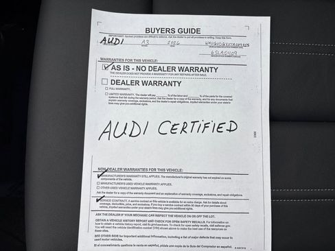 Certified 2026 Audi A3 2.0T Premium w/ Black Optic Package AWD/4WD image 33