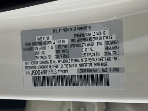 Used 2024 MAZDA CX-90 Plug-In Hybrid w/ Premium Pkg AWD/4WD image 12