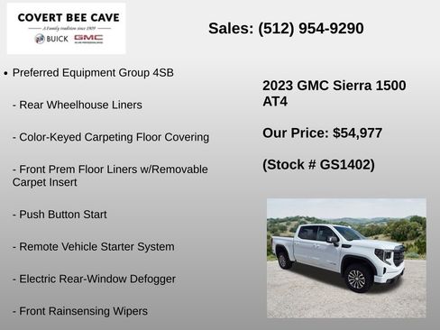 Used 2023 GMC Sierra 1500 AT4 AWD/4WD image 12
