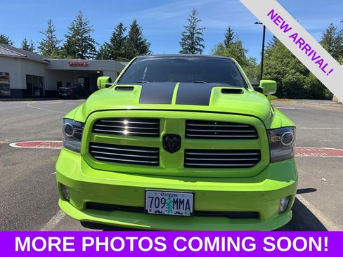 Used 2017 RAM 1500 Sport w/ Sublime Green Sport Package AWD/4WD image 7