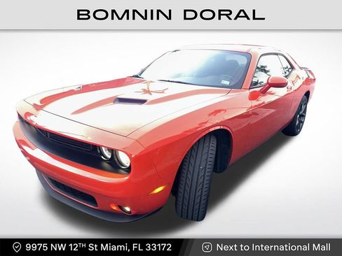 Used 2021 Dodge Challenger SXT w/ Blacktop Package RWD image 1