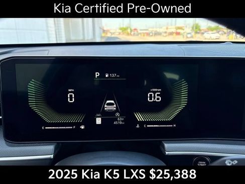 Certified 2025 Kia K5 LXS FWD image 12