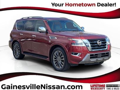 Used 2021 Nissan Armada Platinum w/ Captain's Chairs Package