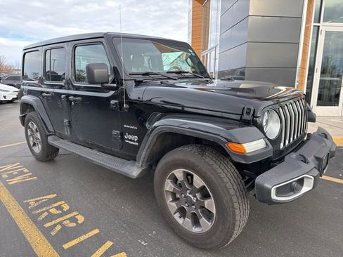 Used 2020 Jeep Wrangler Unlimited Sahara w/ LED Lighting Group image 2