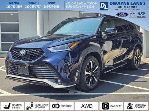 Used 2022 Toyota Highlander XSE AWD/4WD image 1