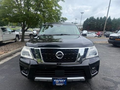 Used 2017 Nissan Armada Platinum w/ Captain Seat Package AWD/4WD image 2