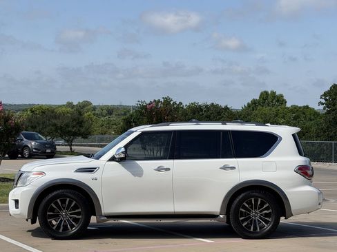 Used 2017 Nissan Armada Platinum w/ Captain Seat Package RWD image 4