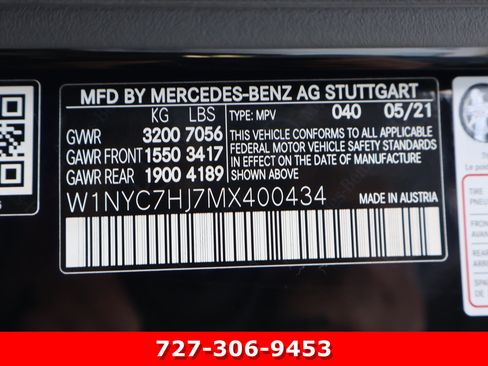 Certified 2021 Mercedes-Benz G 63 AMG 4MATIC image 34