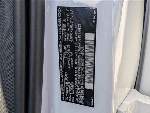 Certified 2025 Volvo XC90 B6 Plus w/ Protection Package Premier image 26