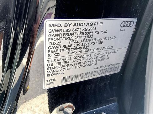 Used 2019 Audi Q8 Prestige AWD/4WD image 33