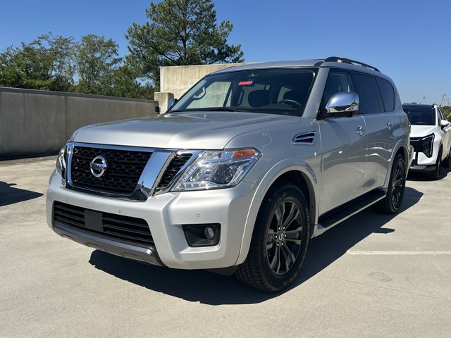 Used 2019 Nissan Armada Platinum w/ Captain's Chairs Package RWD image 2