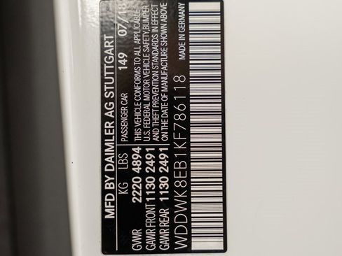 Used 2019 Mercedes-Benz C 300 4MATIC Cabriolet w/ Multimedia Package image 73