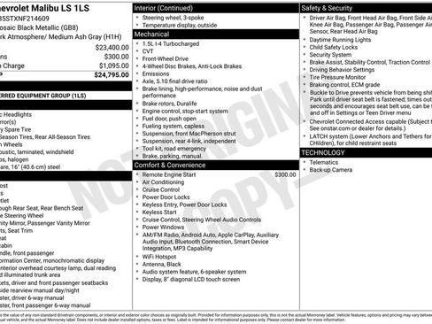 Used 2022 Chevrolet Malibu LS image 16