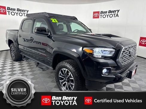Certified 2021 Toyota Tacoma TRD Sport w/ TRD Premium Sport Package AWD/4WD image 1